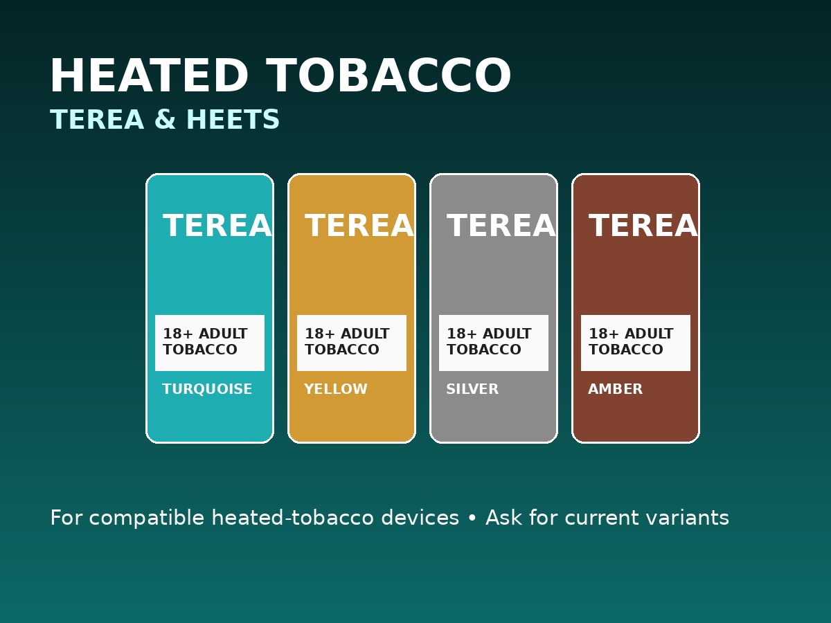 TEREA and HEETS
